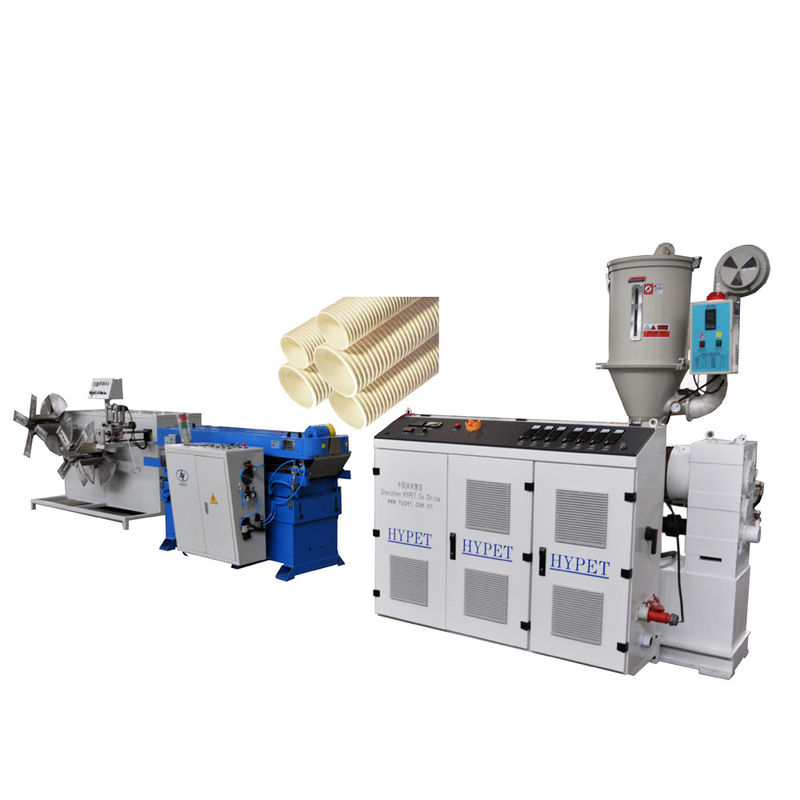 Corrugated Pipe Extrusion machine for both PE and PVC granules material