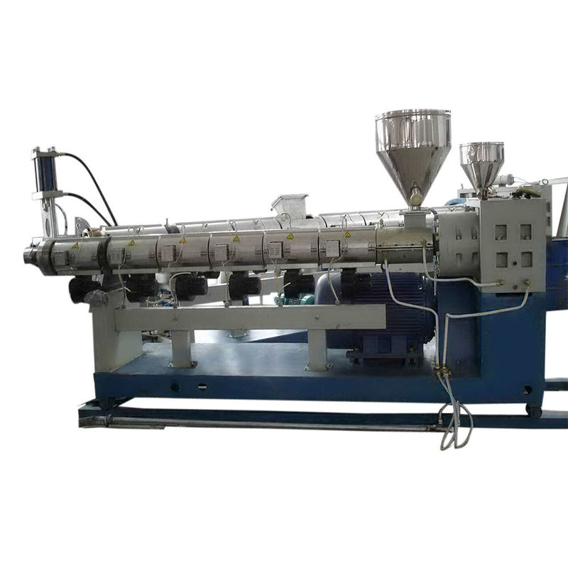 100mm Screw Pe Extruder Machine / 90kw Plastic Extrusion Equipment Sj100/28