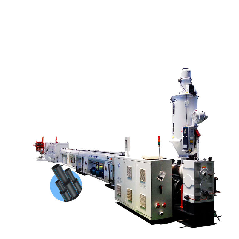 HDPE Pipe Extrusion Machine / PE Pipe Production Line Speed Reach 12m/Min Dia110mm