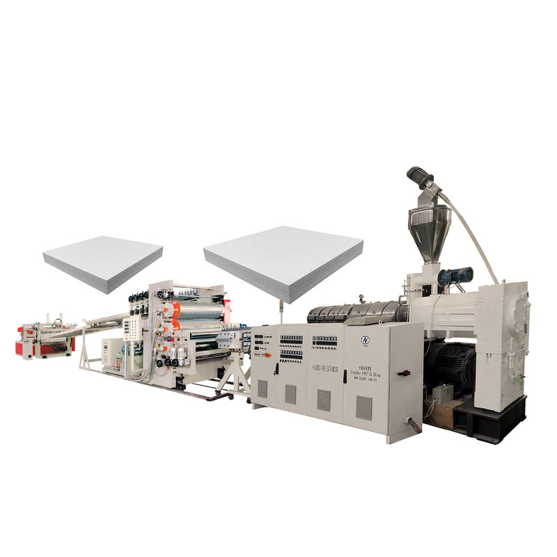 WPC PVC Free Skin Hard Foam Crust Board Plastic Extruder Machine For Furniture Decorating House Advertizing