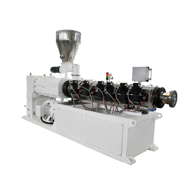 ZS95/188 Conic Twin Screw Extruder PVC Tube Pipe Profile Line With Siemens Touch Screen Software